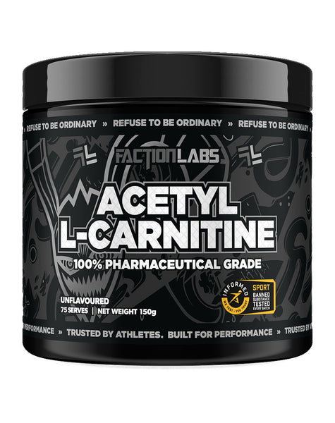 Acetyl L-Carnitine by Faction Labs - Nutrition Warehouse