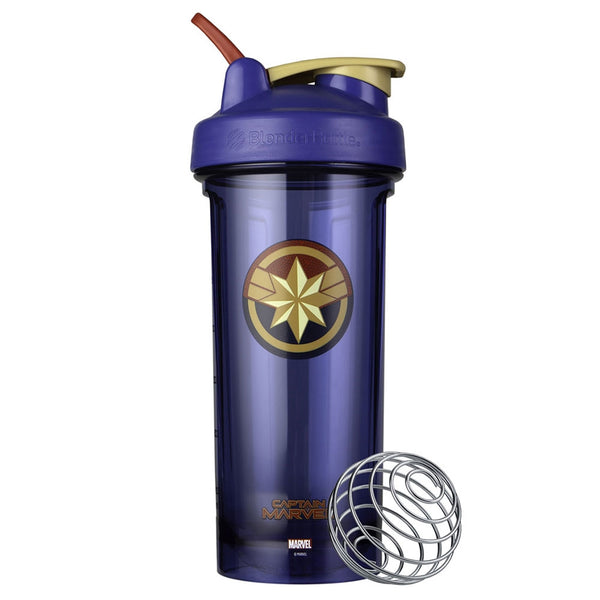 Captain Marvel Marvel Pro 28 Shaker by BlenderBottle Nutrition