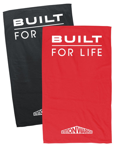 Gym Towel (Built for Life) by Nutrition Warehouse