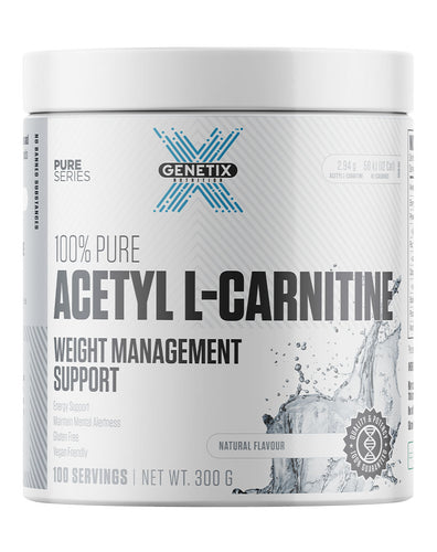 pure acetyl l-carnitine 100% Pure Acetyl L-Carnitine by Genetix Nutrition Essentials