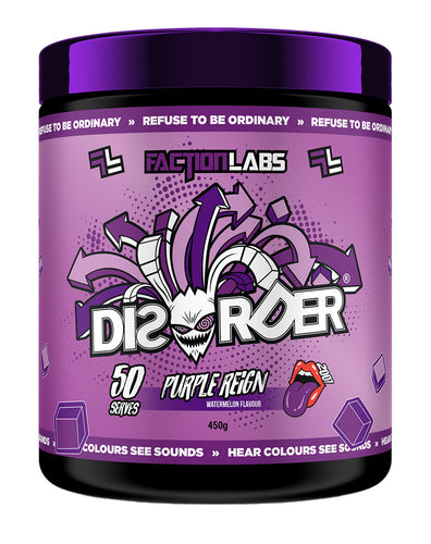 Faction Labs DISORDER Pre-Workout 8g Sachet White Snow - 10 Pack – Fitness Vending Faction Labs DISORDER Pre-Workout 8g Sachet White Snow - 10 Pack – Fitness Vending