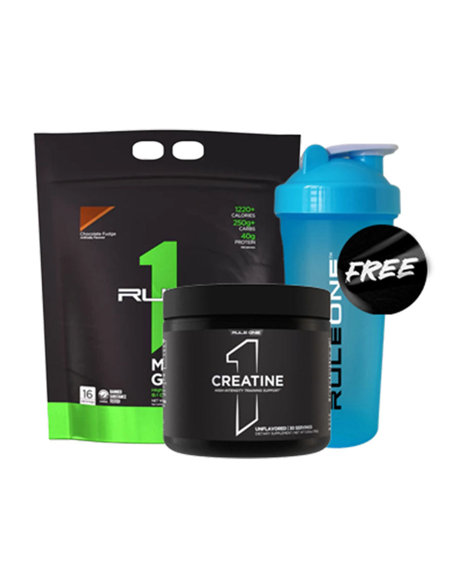 FREE Creatine & Shaker when you buy Mass Gainer (12lbs) Feature Image
