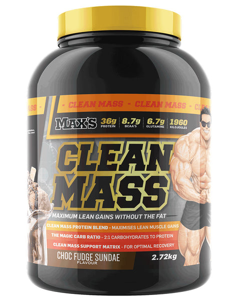 Clean Mass by Max's Supplements - Nutrition Warehouse