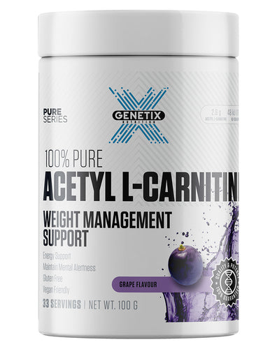 100% Pure Acetyl L-Carnitine by Genetix Nutrition Essentials - Nutrition Warehouse 100% Pure Acetyl L-Carnitine by Genetix Nutrition Essentials - Nutrition Warehouse