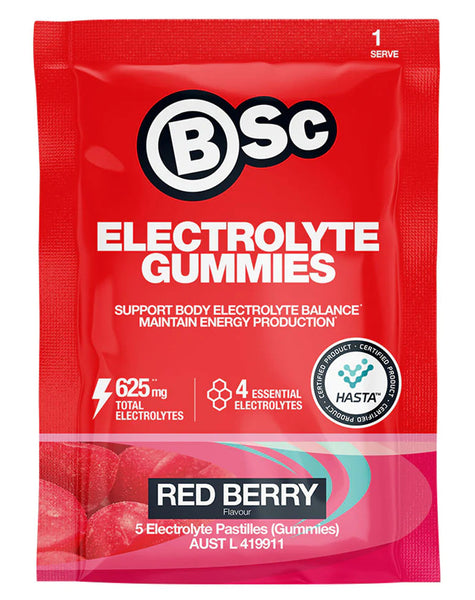 Electrolyte Gummies by BSc Supplements - Nutrition Warehouse