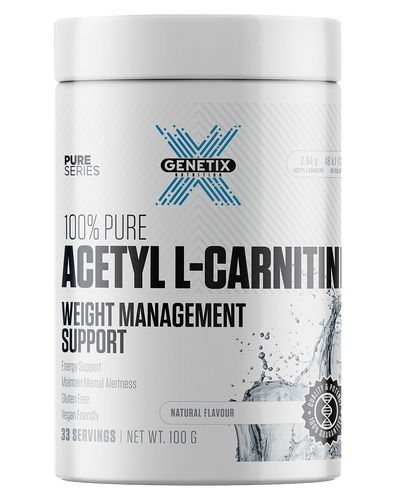 100% Pure Acetyl L-Carnitine by Genetix Nutrition Essentials - Nutrition Warehouse 100% Pure Acetyl L-Carnitine by Genetix Nutrition Essentials - Nutrition Warehouse