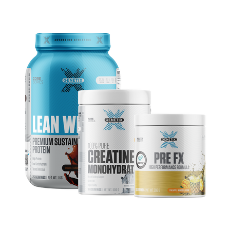 Training Essentials Stack by Genetix Nutrition - Nutrition Warehouse