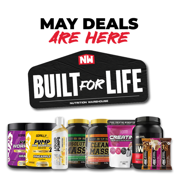 Shop May 2026 Supplements Deals at Nutrition Warehouse
