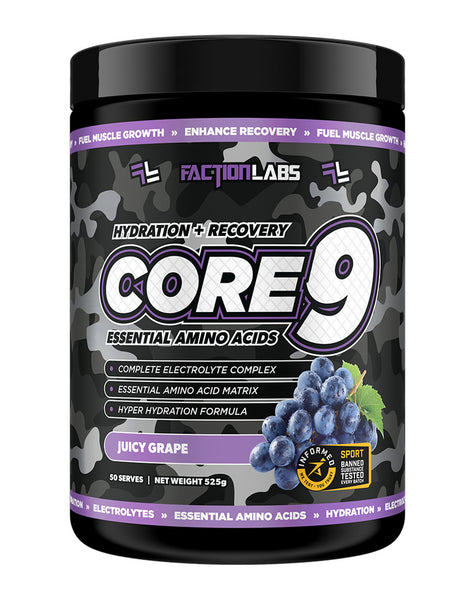 Core 9 (Hydration + Recovery) by Faction Labs - Nutrition Warehouse