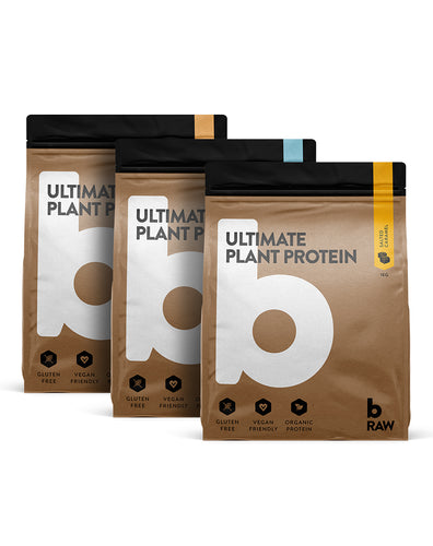 Ultimate Plant Protein 1kg Triple Stack by bRaw