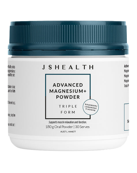 Advanced Magnesium+ Powder by JSHealth Vitamins - Nutrition Warehouse