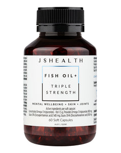 Fish Oil + Triple Strength by JSHealth Vitamins Feature Image