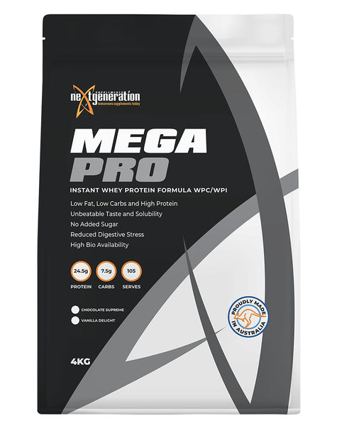 Mega Pro Protein Powder by Next Generation - Nutrition Warehouse