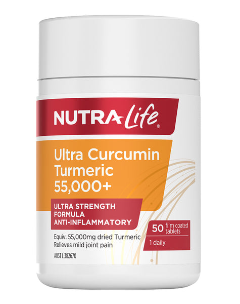 Ultra Strength Turmeric 55,000+ by NutraLife - Nutrition Warehouse