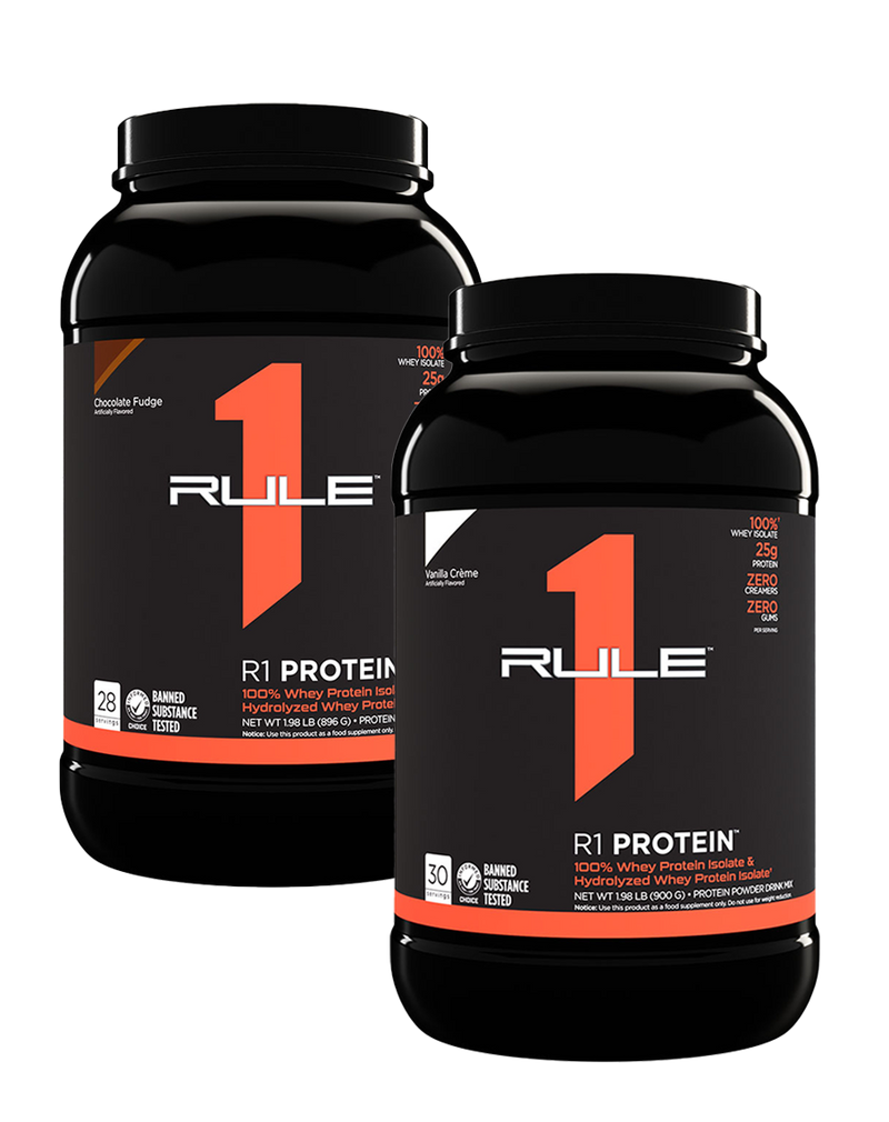 R1 Protein WPI Twin Pack by Rule 1 Proteins