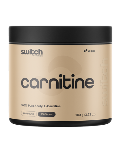 100% Acetyl L-Carnitine by Switch Nutrition - Nutrition Warehouse 100% Acetyl L-Carnitine by Switch Nutrition - Nutrition Warehouse