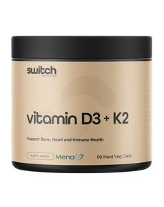 Vitamin D3 + K2 by Switch Nutrition