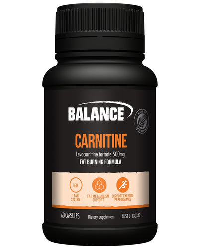 L-Carnitine Capsules by Balance - Nutrition Warehouse L-Carnitine Capsules by Balance - Nutrition Warehouse