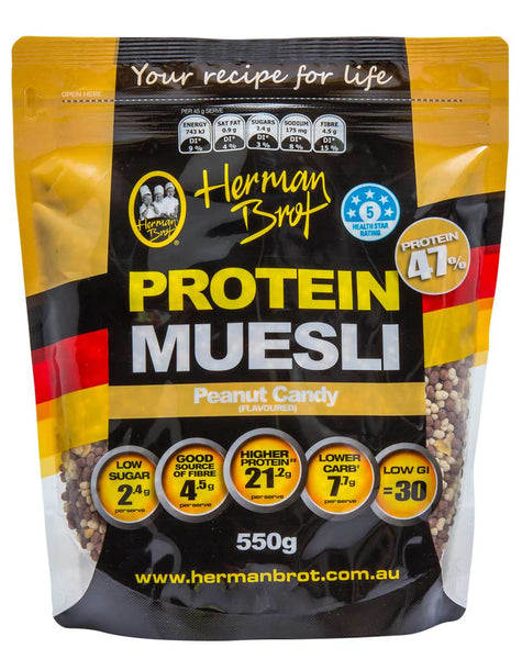 Protein Muesli by Herman Brot - Nutrition Warehouse