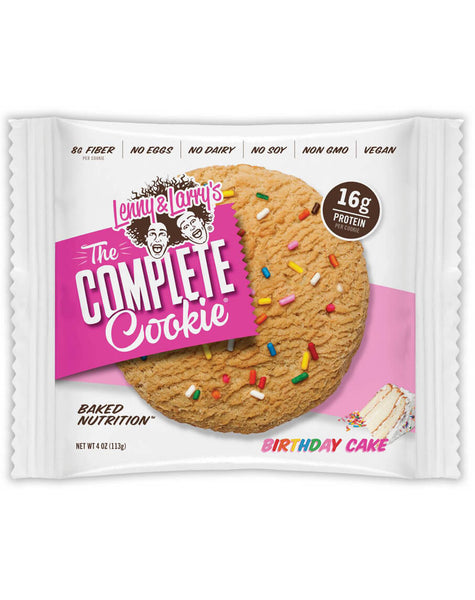 Birthday Cake Complete Cookie by Lenny & Larry's - Nutrition Warehouse