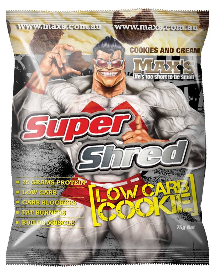 Super Shred Low Carb Cookie by Max’s Supplements