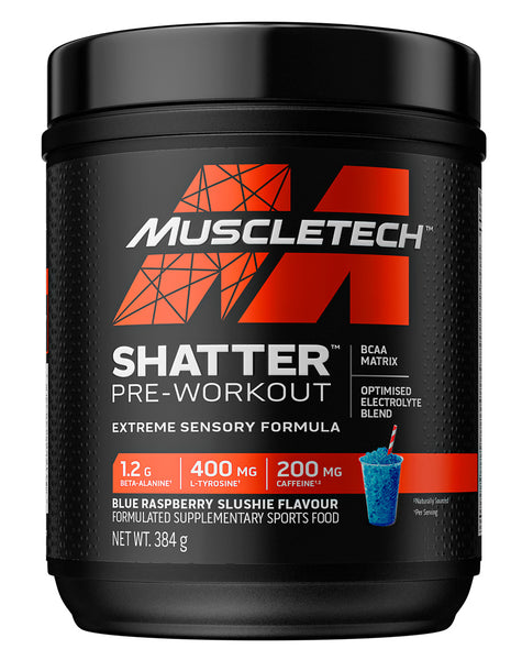 Shatter by Muscletech | Pre Workout Formula - Nutrition Warehouse