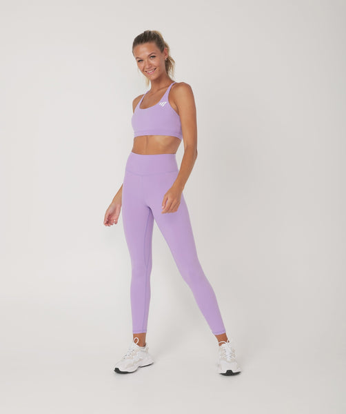Core Leggings - Full Length (Lilac) by OneMoreRep - Nutrition Warehouse